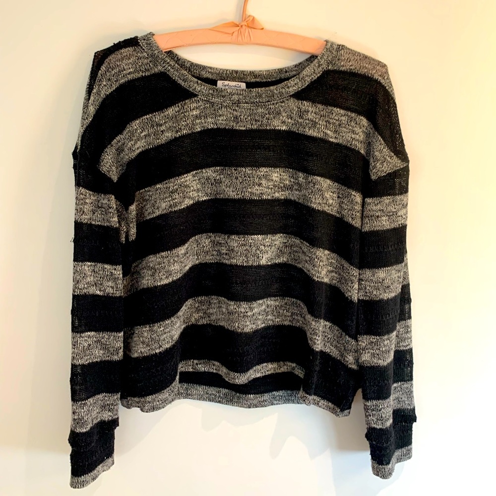 Splendid brand *punk* sheer sweater